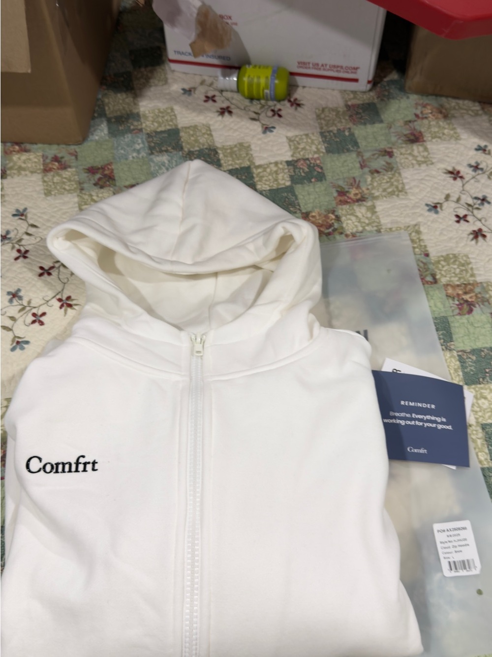 Comfit Cloud Zip Hoodie – Mega  snow